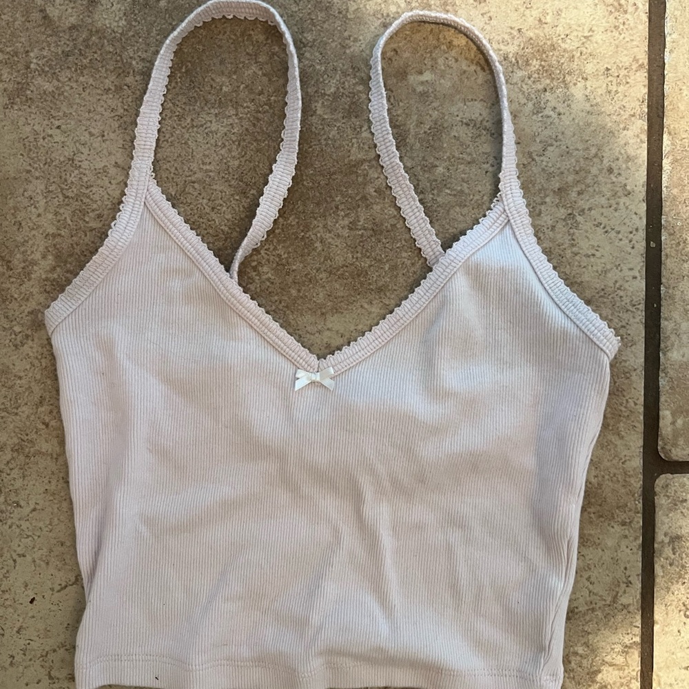 Pink Aritzia Sunday Best tank